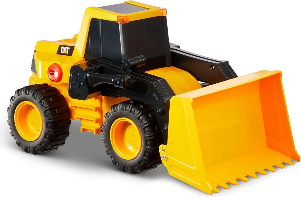 Chargeuse CAT 82267 Petite Machine Simple Jaune pour Enfants Jouet