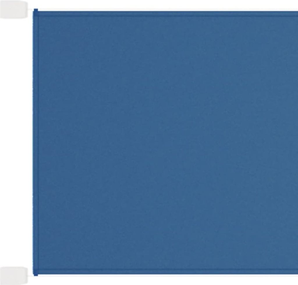 The Living Store Senkrechtmarkise Blau 140x800 cm Oxford-Gewebe