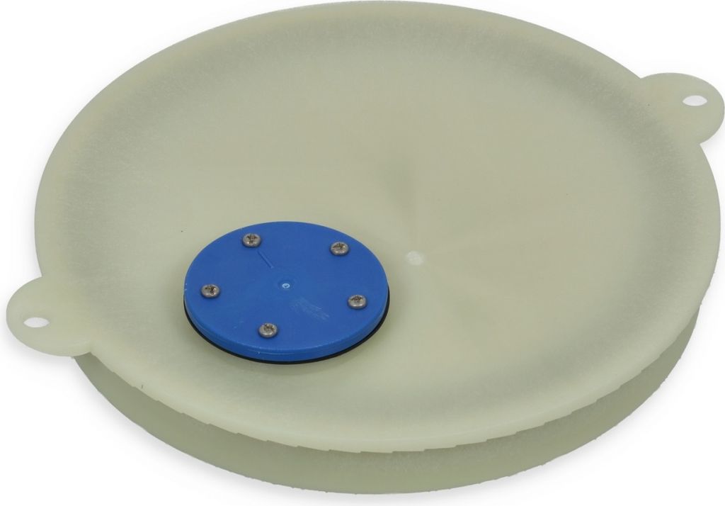 Deckel für Nuova Rade Tank mit Anschlüssen für 205 mm Öffnung Farbe: Blinddeckel