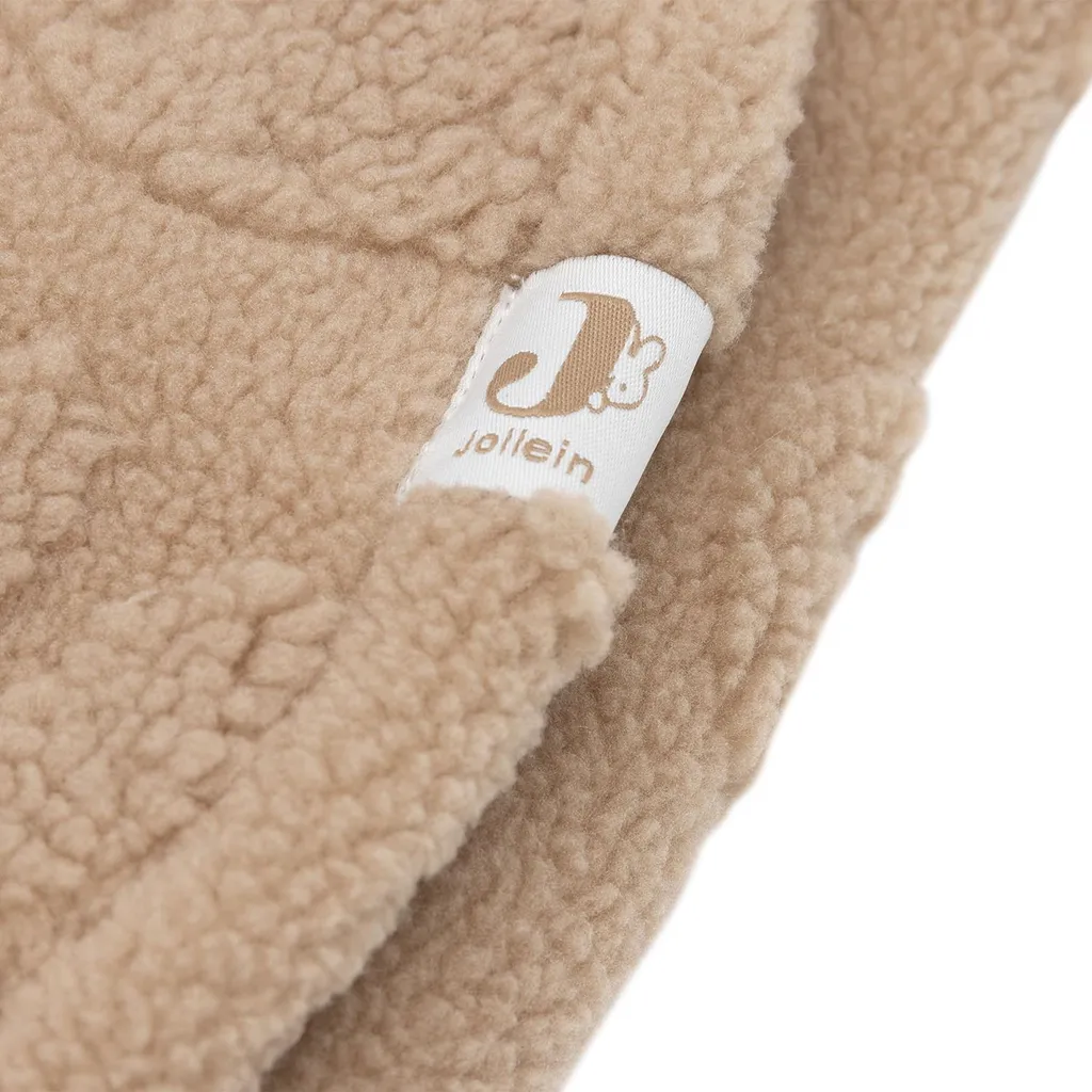 Couverture Bébé Jollein Miffy Jacquard Teddy Biscuit Douceur Extra - 4