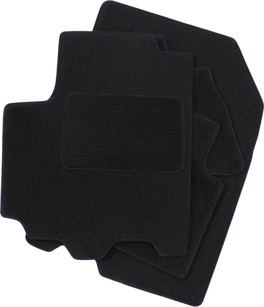 Tappetini Auto Velours Tappetini Auto Neri Set 4 pezzi adatto per Jeep Grand Cherokee 2006-2011