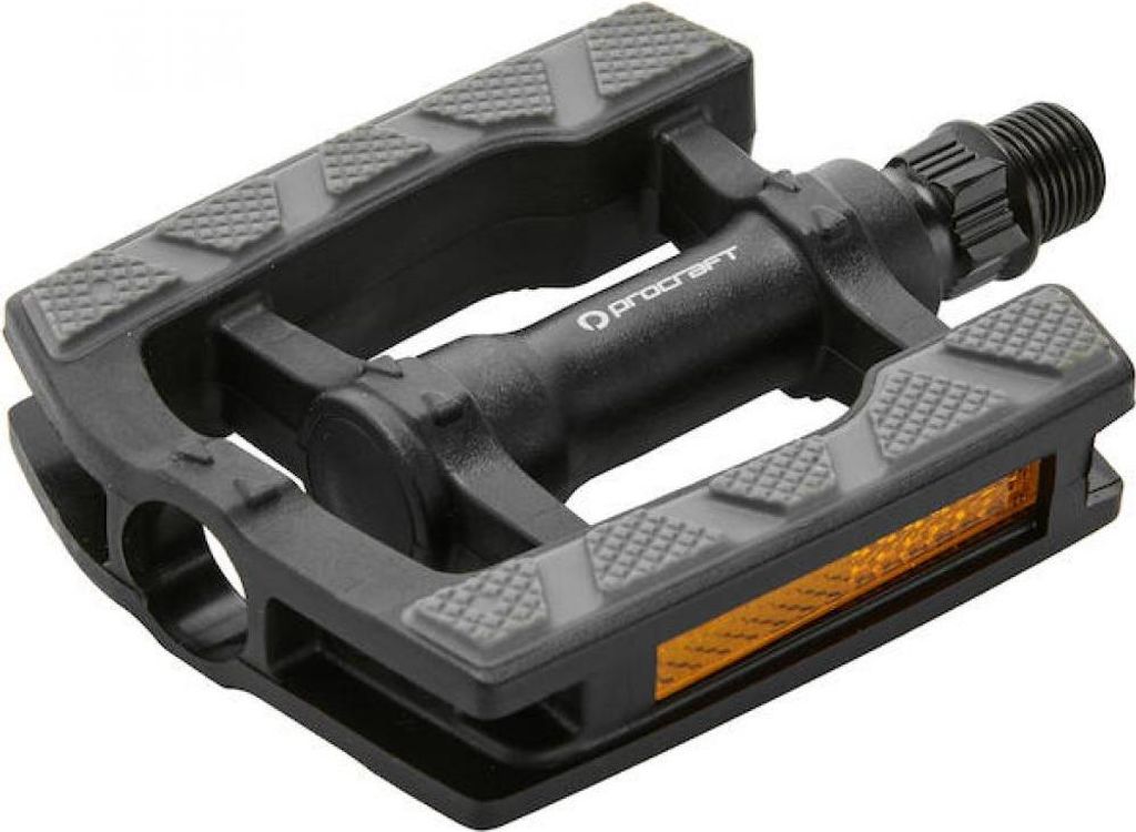 Procraft Pedale City Grip Comp One Size Schwarz - sicherer Komfort für City u...