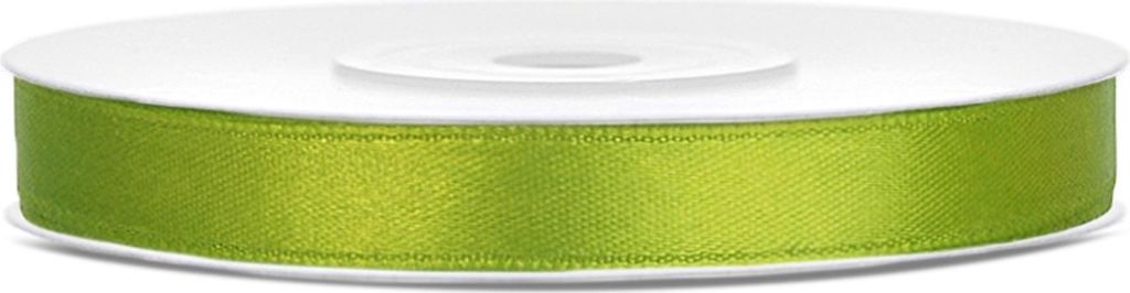 Satinband Apfelgrün 25m - Einheitsgröße Produktbild 