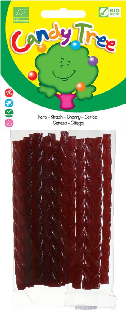 Candy Tree Kirsch Fruchtgummi-Stangen  75g Produktbild 