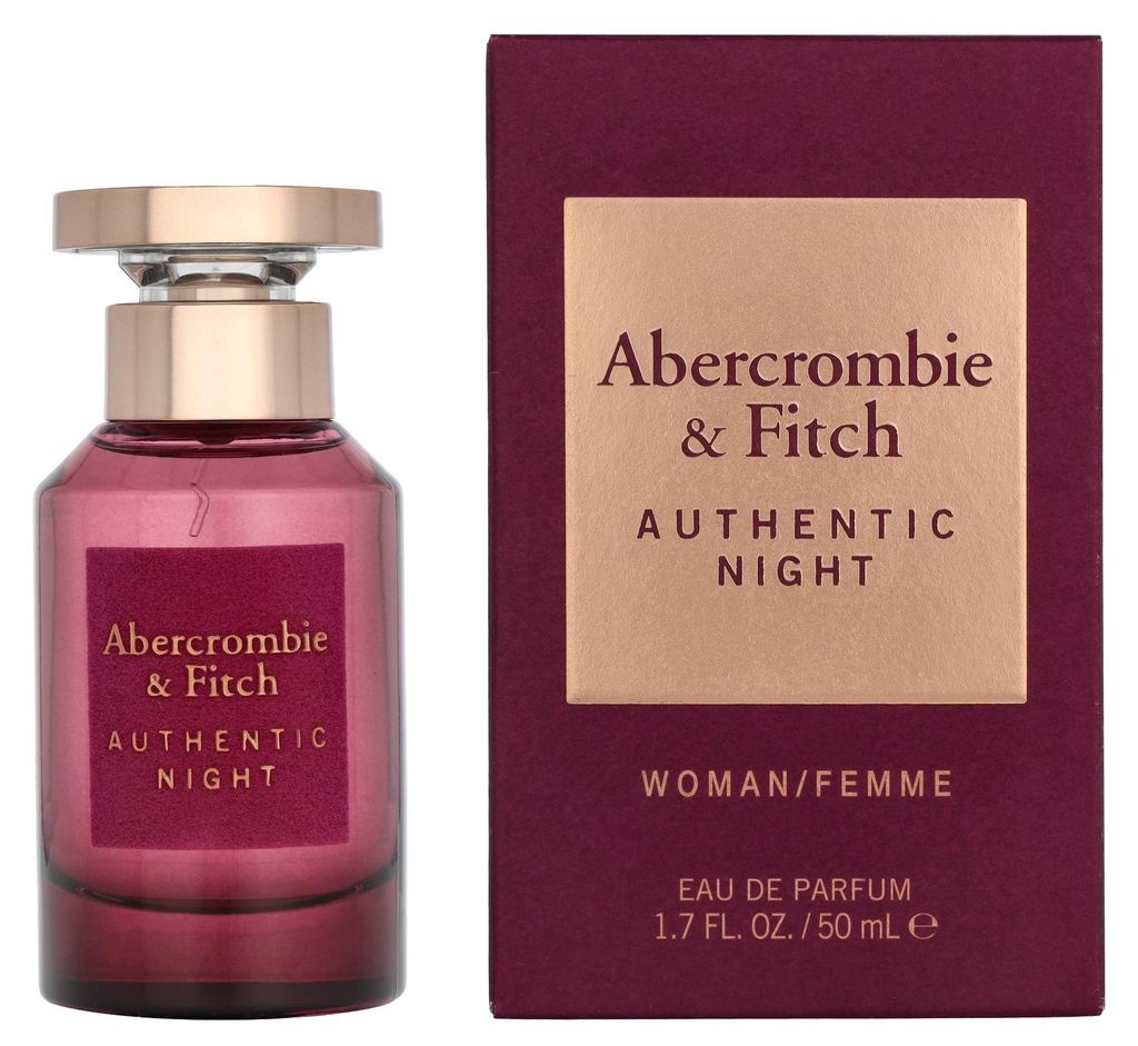 Abercrombie & Fitch Authentic Night Women Edp Spray Produktbild 