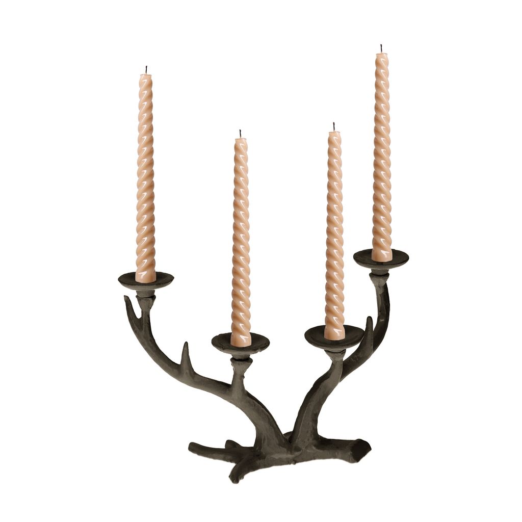 relaxdays Kerzenständer Hirschgeweih Produktbild 