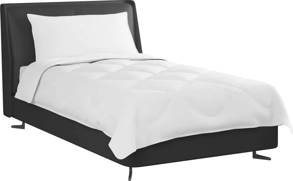 Set vidaXL Piumino Microfibra 4 Stagioni + Cuscino - Standard Hotel - 3