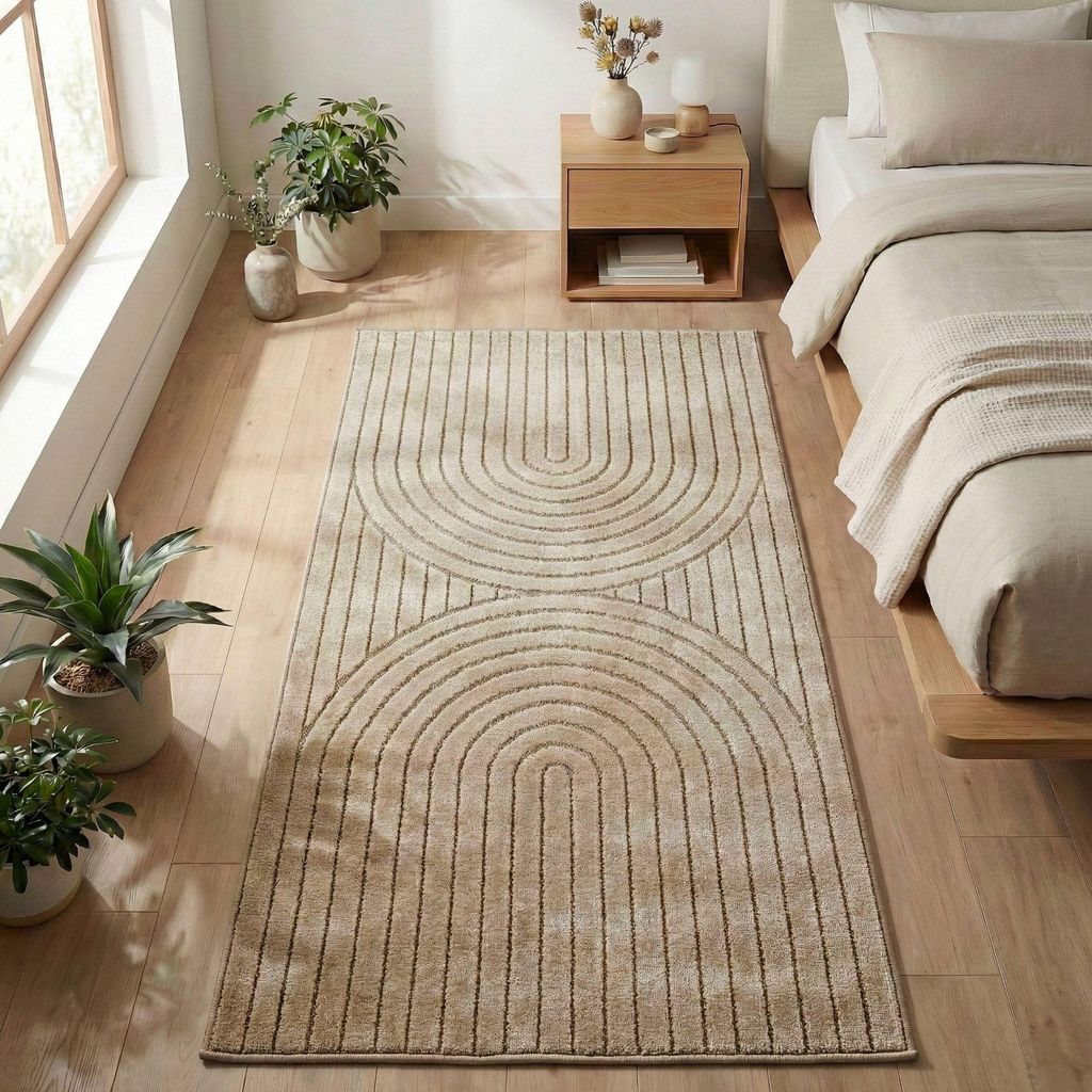 Carpetsale24 Outdoor Teppich, Modern Boho Design, 3D Produktbild 