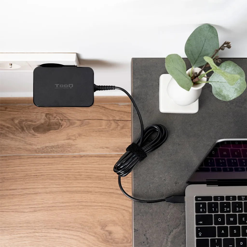 Câble USB-C TooQ TQLC-USBCGAN100PD Chargeur rapide PC portable 100W - 6