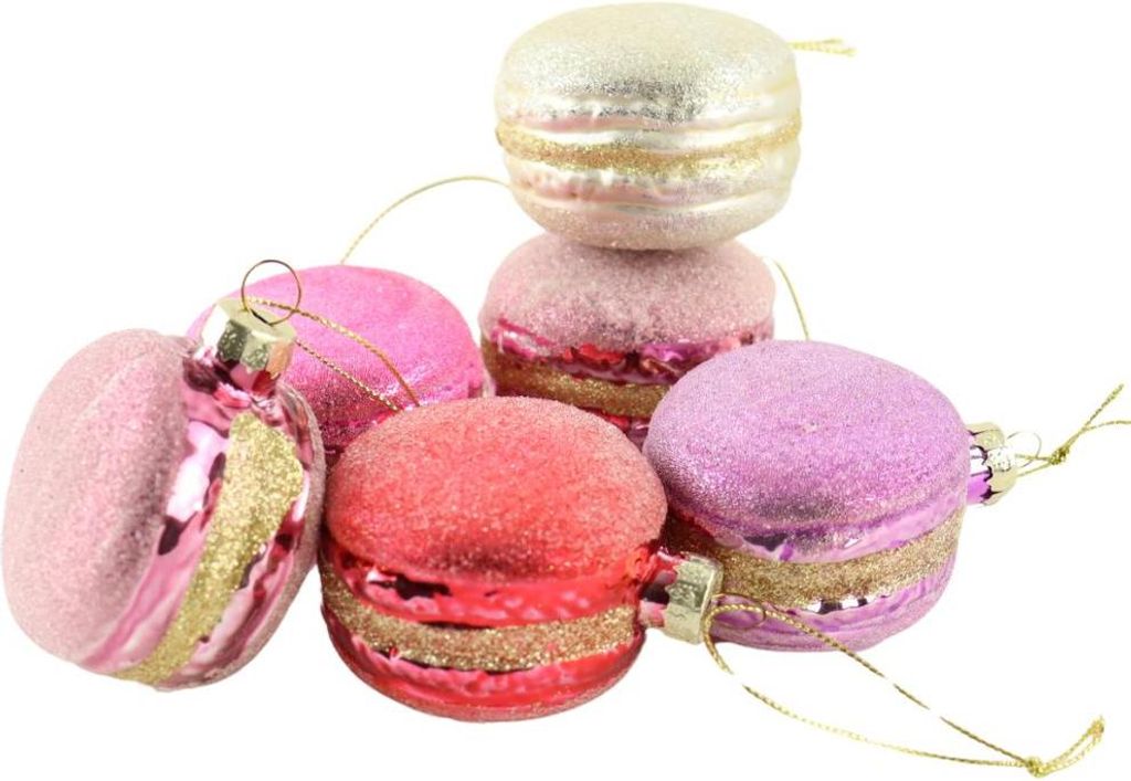 "MISOU Weihnachtskugel Set von 6 Macaron Wohnkultur Produktbild 