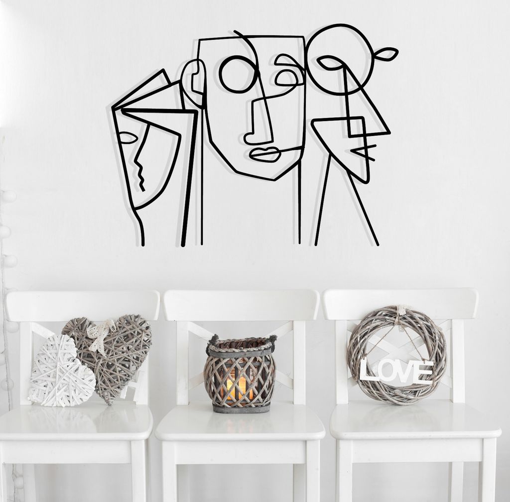 Wallity, Dekoratives Wandaccessoire aus Metall, Aeimnestus, Produktbild 