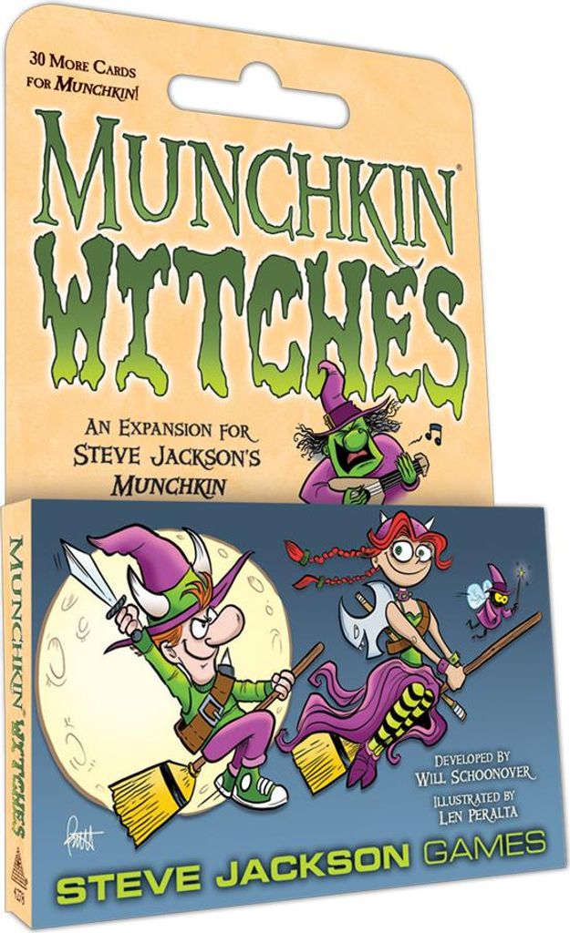 Munchkin Witches - Kartenspiel Erweiterung - ENG Edition Produktbild 