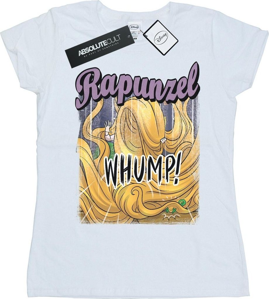 Disney - "Tangled Whump" T-Shirt für Damen BI43822 (L) (Weiß)