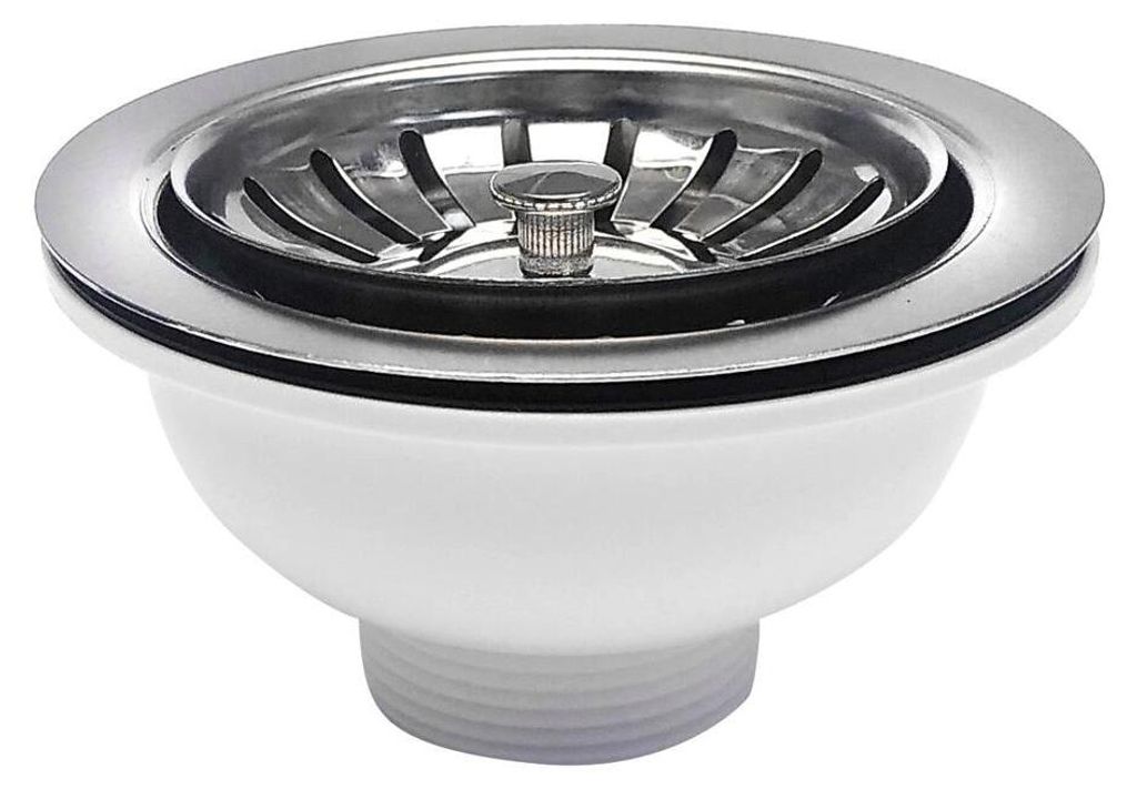 Scarico per lavello in acciaio inox 6/4" Immagine del prodotto 