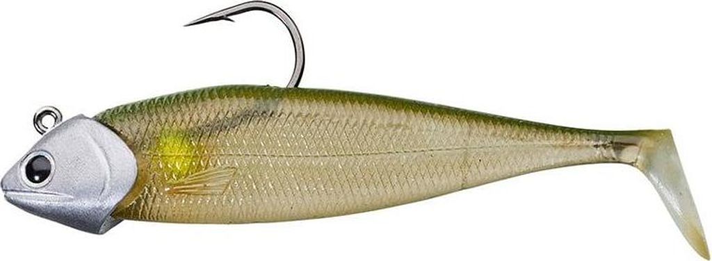 Illex Nitro Shad 90 und Head 14 g Clear Ayu