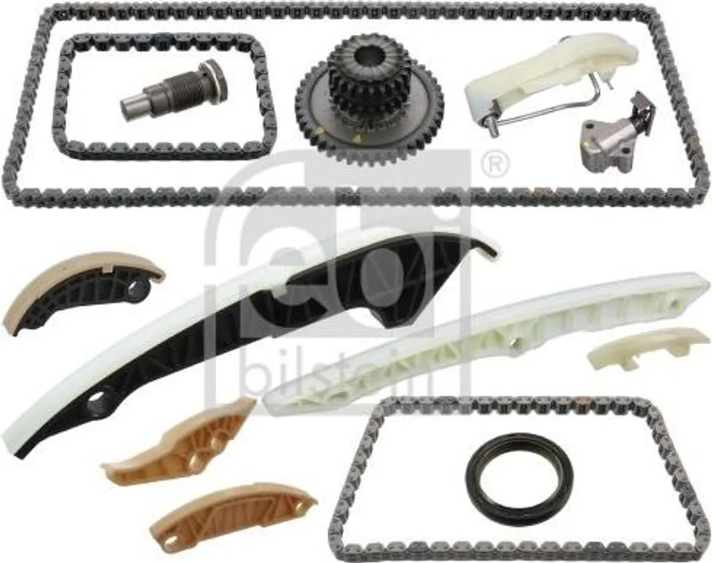 Supprimer le bruit moteur avec le kit chaîne Febi 106512 Audi Q5 A4 A5