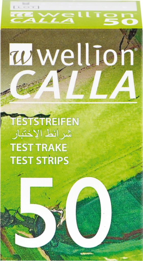 Wellion Calla strisce reattive per la glicemia, 50 strisce Immagine del prodotto 