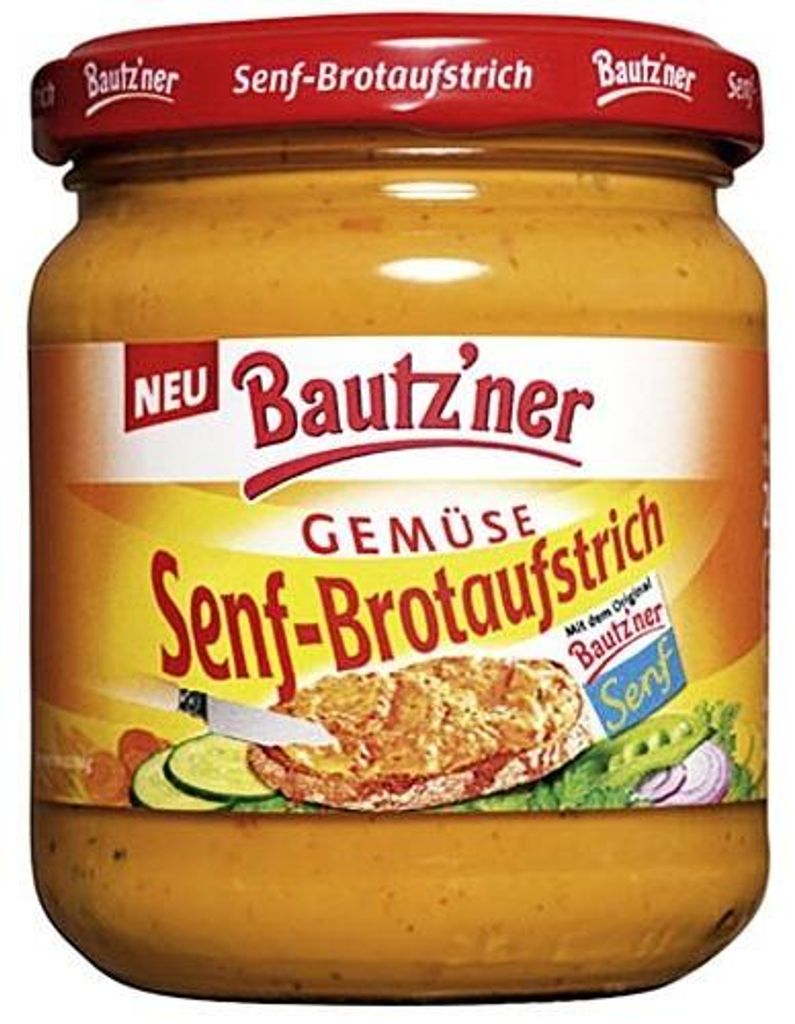 Bautzner Senf-Brotaufstrich "Gemüse" (200 ml) Produktbild 
