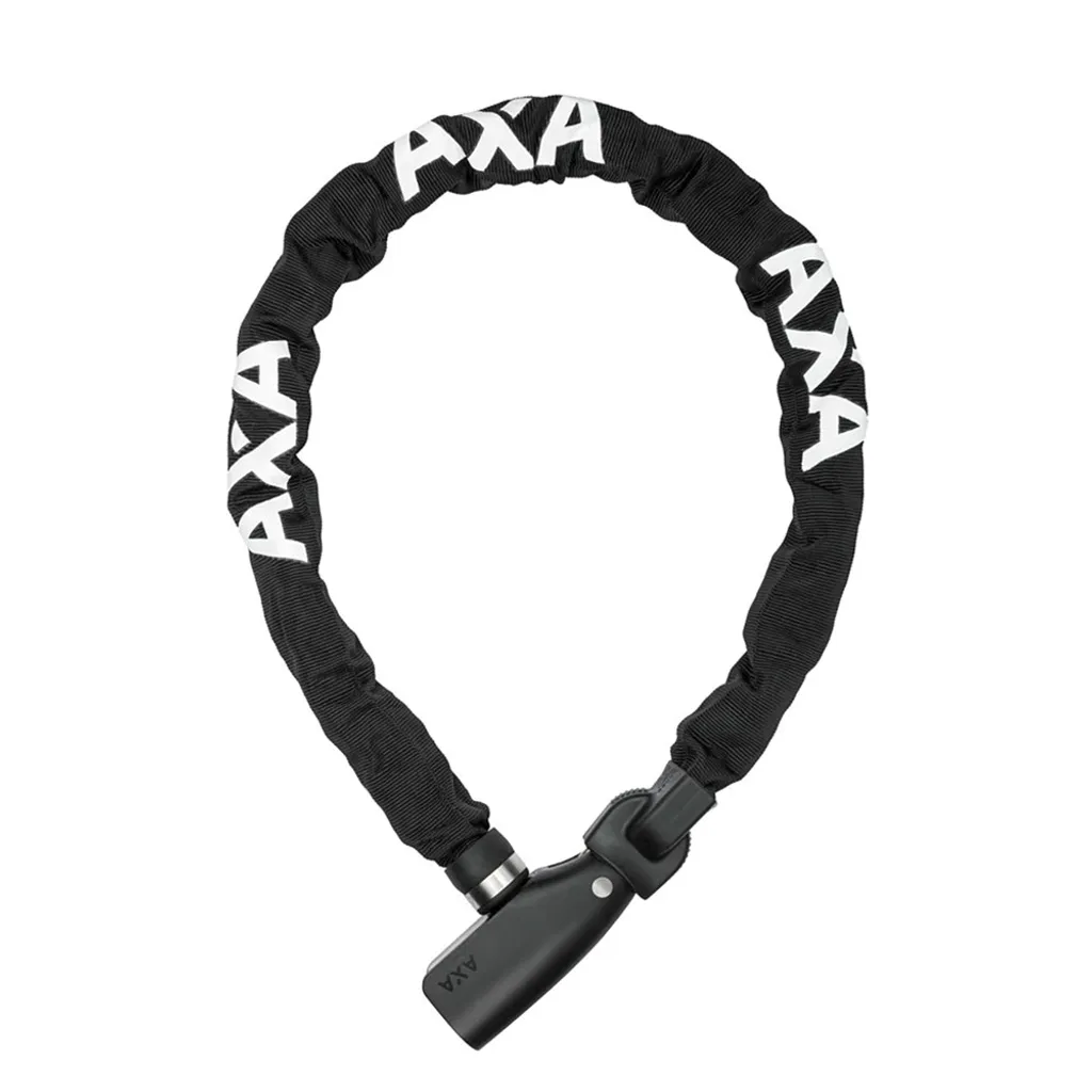 Antivol Absolute chaîne acier 8 mm gainé polyester noir 110 cm de long - 4