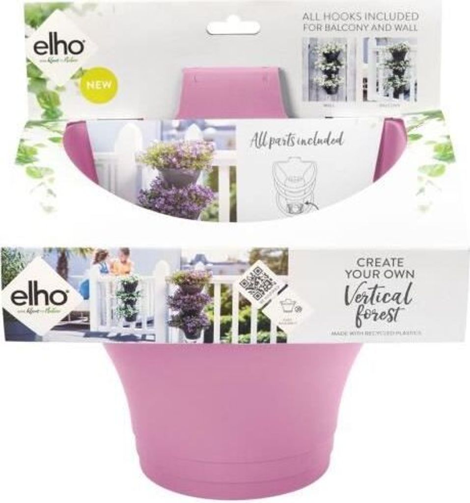 Corsica Vertical Forest (24 cm) | Töpfe von Elho, Farbe:kräftiges violet