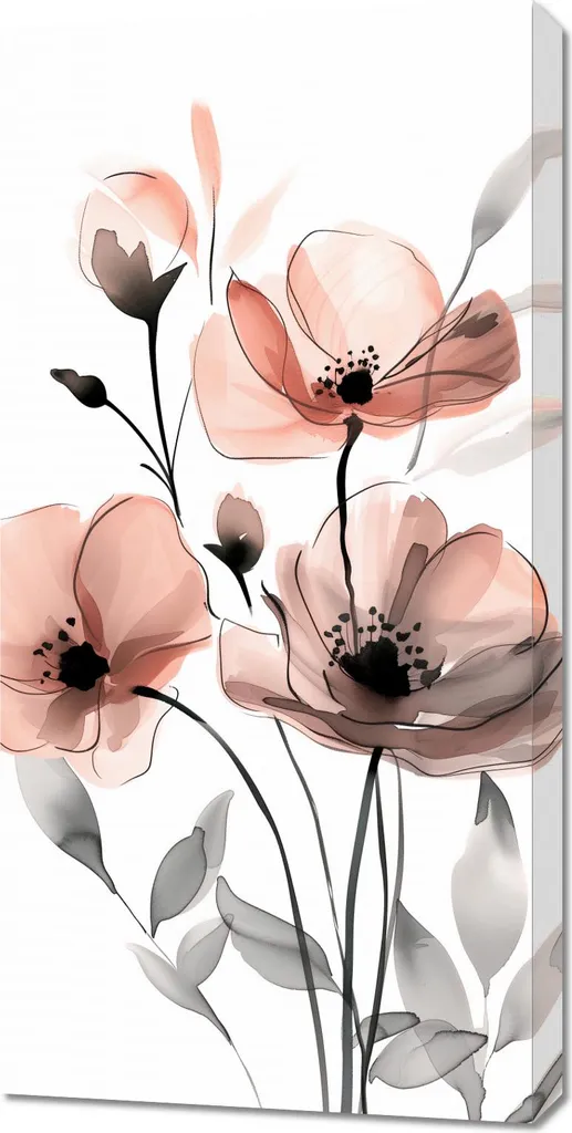 Image 50 x 100 cm Vue Subtile sur Toile - Déco Art Moderne Panoramique