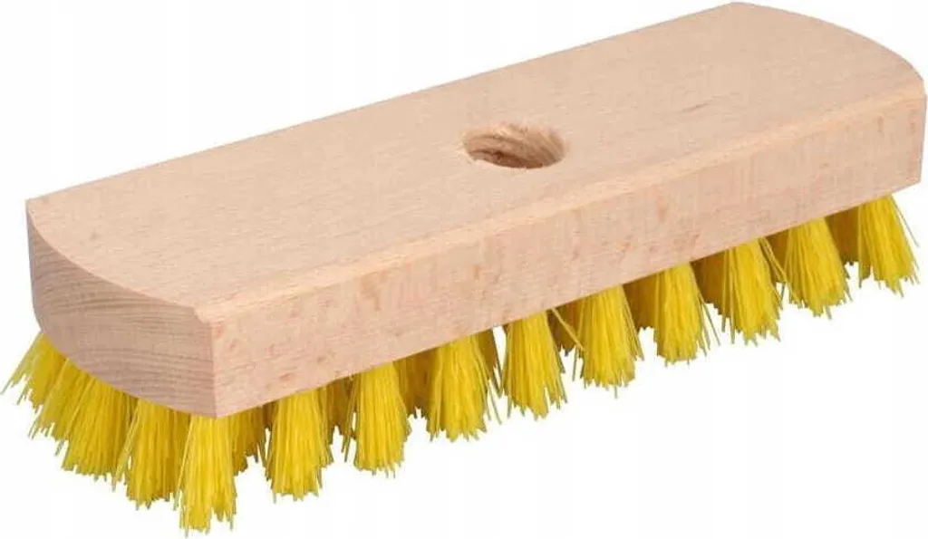 Scopa Legno 20 cm per Interni ed Esterni | Ideale per Strofinare