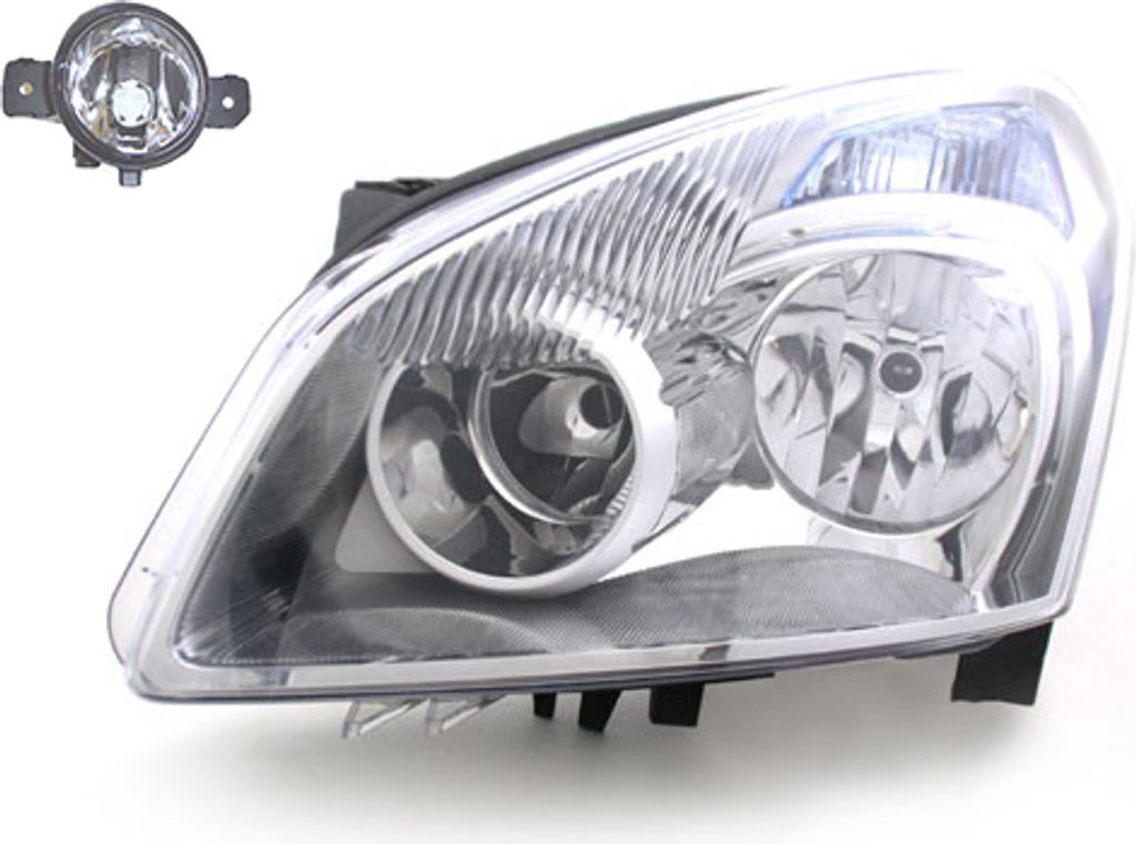 Johns, Scheinwerfer Halogen passend für Nissan Qashqai J10 07-10 H7 H7 Li. + Nebelsche. 26060JD900 26060JD95A 26060JD90A 26060JD90B 8200002469 261...