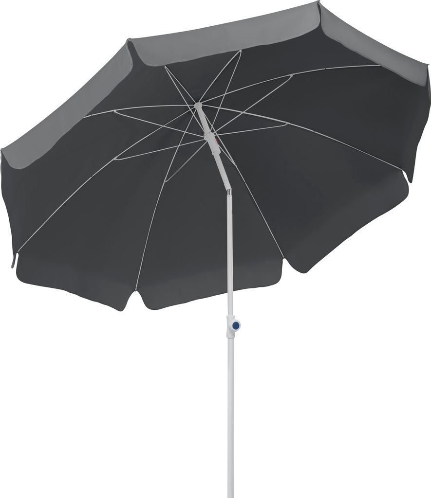 Schneider Sonnenschirm Ibiza Ø 200 cm anthrazit Produktbild 