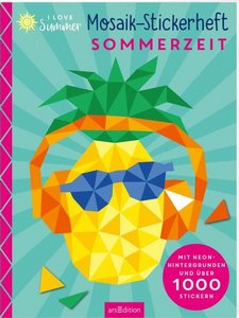 I Love Summer - Mosaik-Stickerheft Sommerzeit
