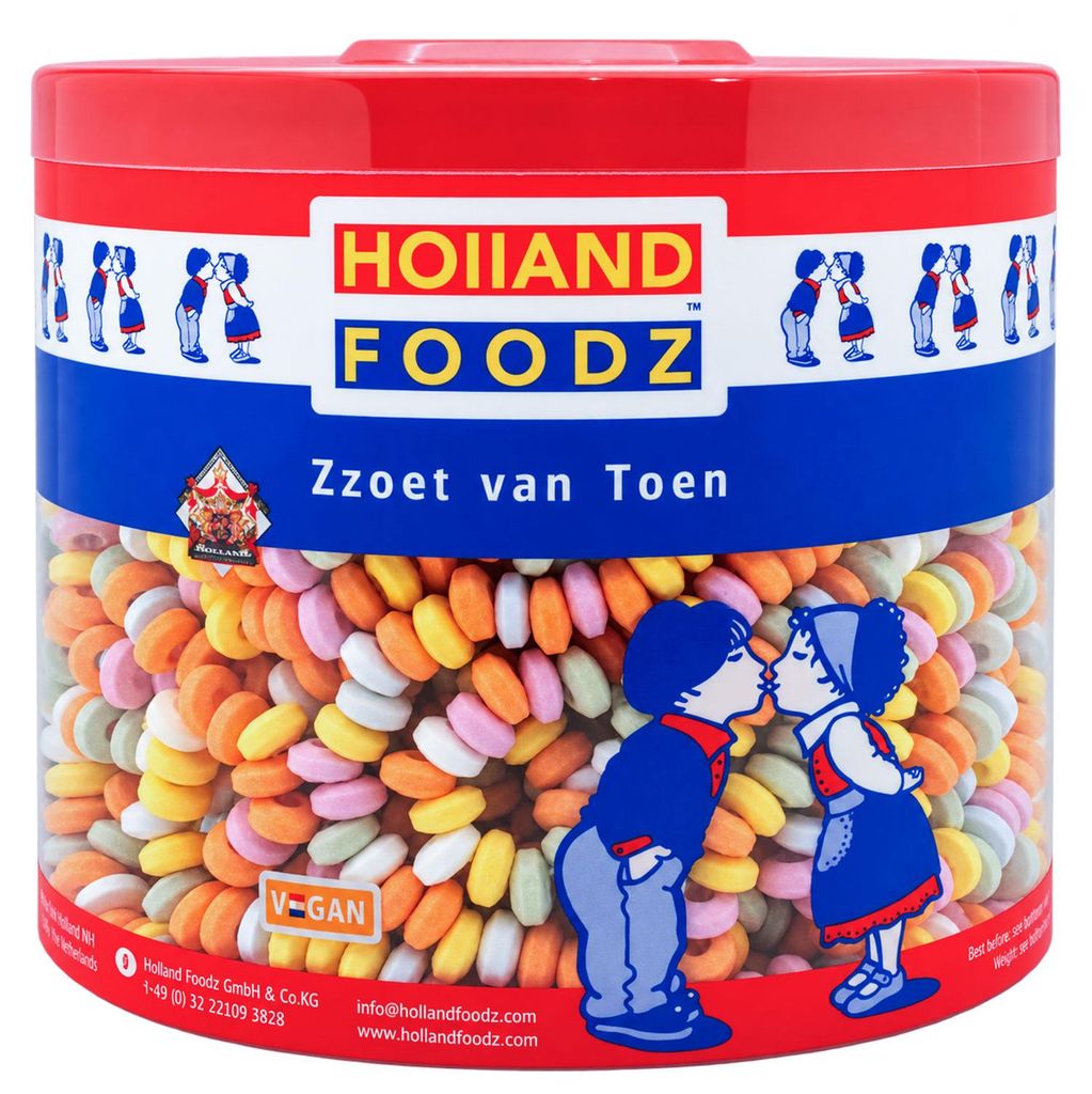 Holland Foodz Chaînes de bonbons au glucose Comprimé de Image du produit 