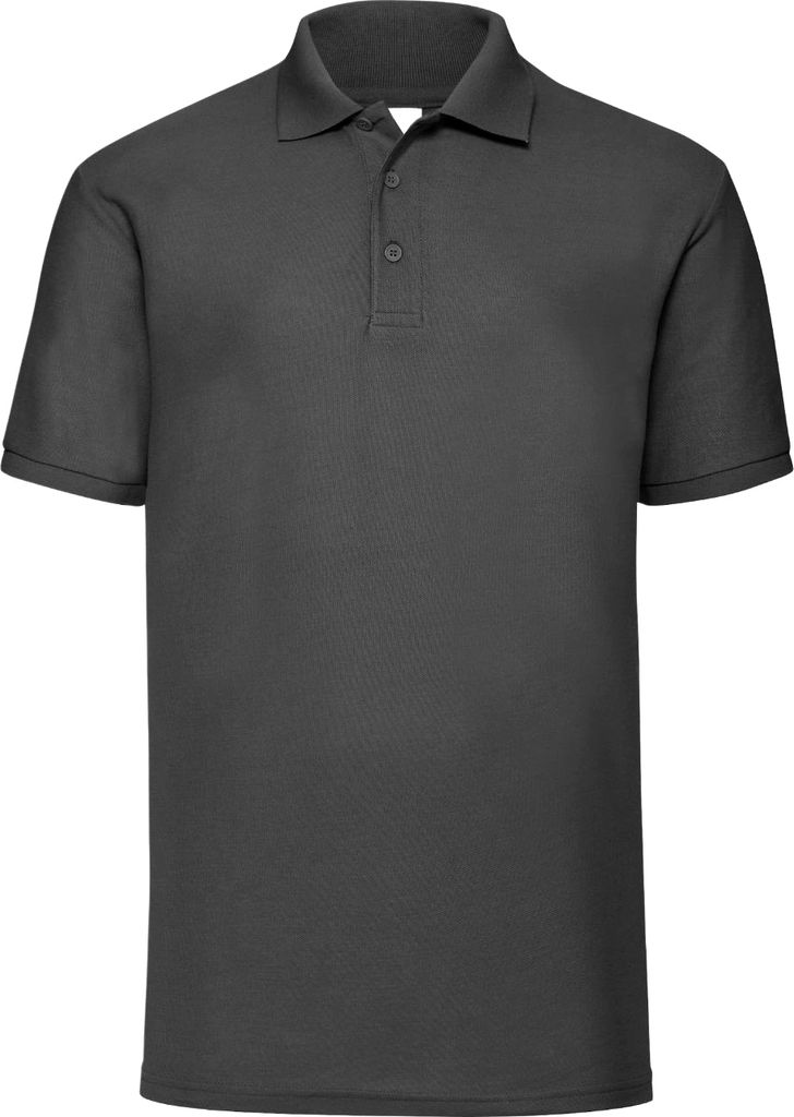 Jerzees Colours Ultimate Herren Polo-Shirt, Kurzarm BC569 (XS) (Schwarz)