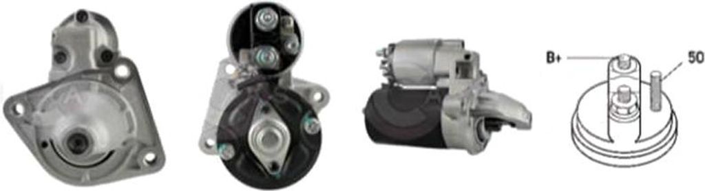 CASCO CST10572AS Starter Anlasser 1,10kW für FORD Fiesta Mk6 Schrägheck (JA8, JR8) 12V