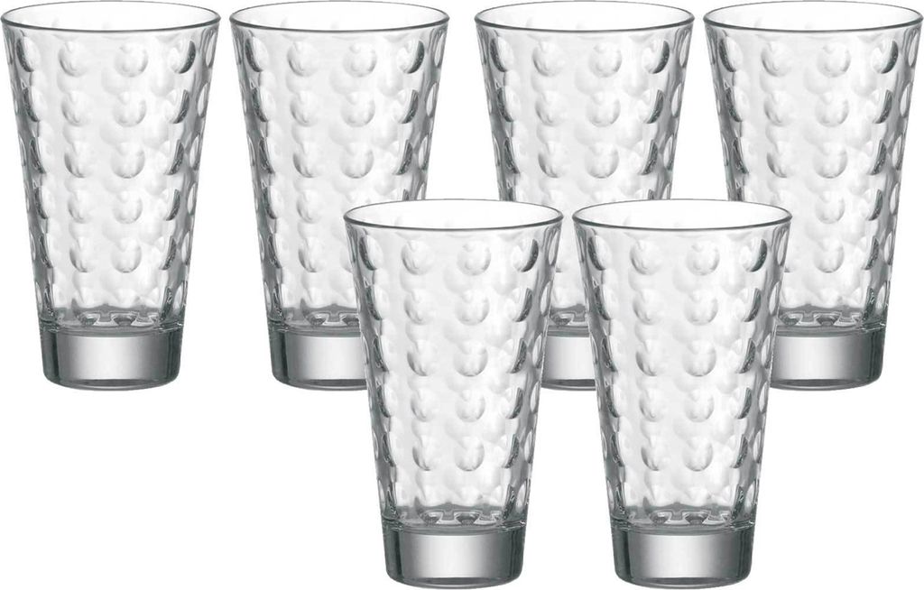LN6-012684 Becher 6er-Set Optic HTI-Line Produktbild 