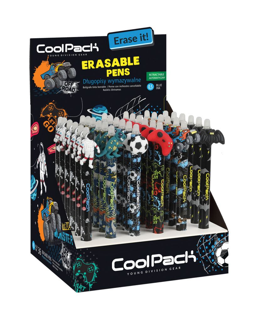 CoolPack Boys P36 Automatic Erasable Pen - Mélange de Image du produit 