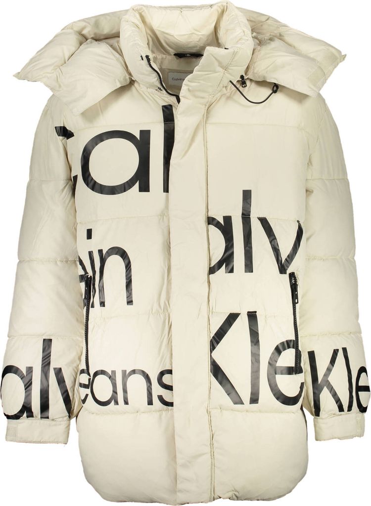 Calvin Klein Herren Langarmjacke Beige J30J321913_BEIGE_ACF : Größe - M Größe: M