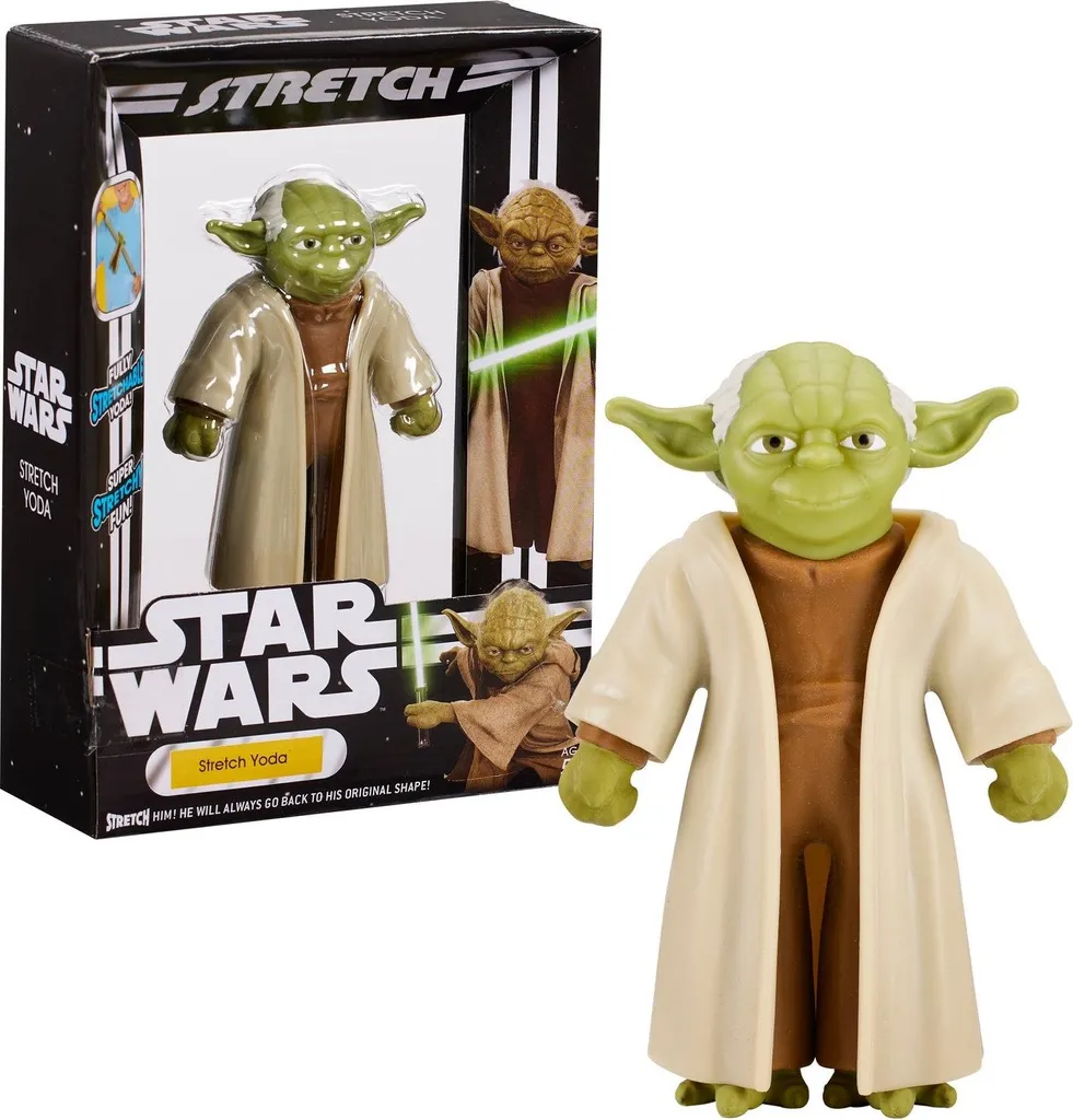 Figurine Yoda Star Wars extensible pour décoration de bureau et jeu