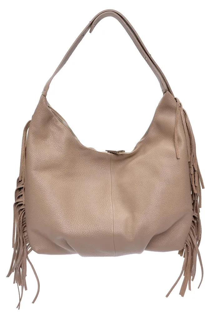 Sac à main porté épaule coloris taupe Fango pour femme Isabella Rhea