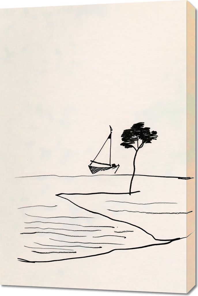 Bild 60x90cm Küstenruhe