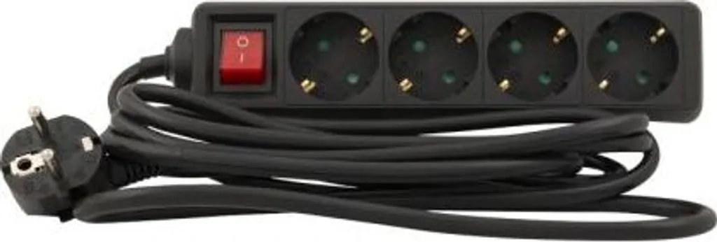 Câble Tcd 4v + ra 3 mètres noir - Idéal pour vos installations bureau