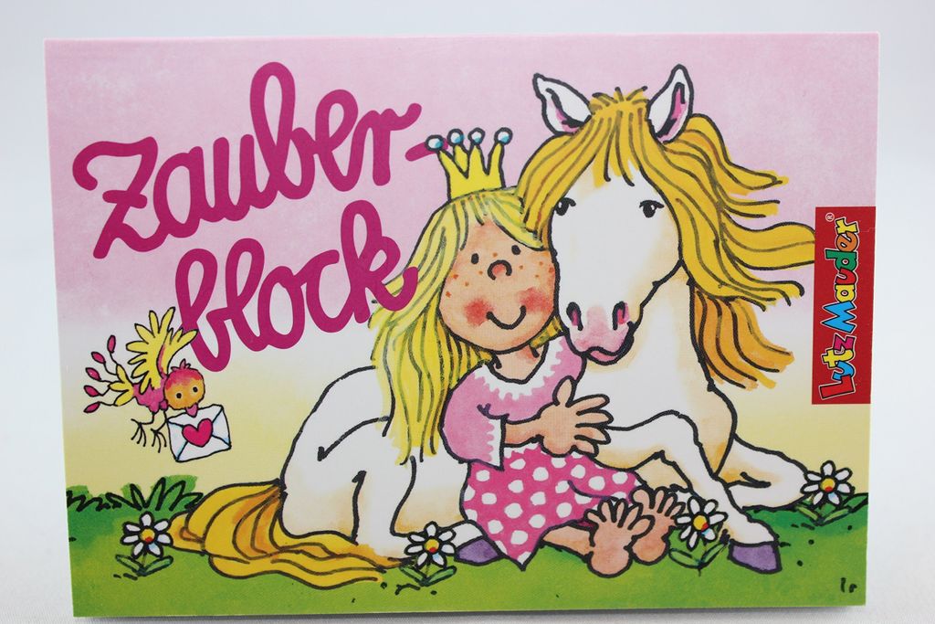Lutz Mauder - 18593 - Zauberblock, Prinzessin, DIN A7, 24 Blatt
