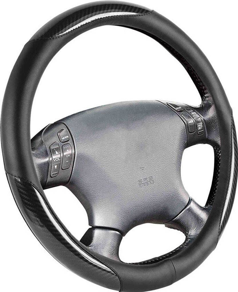 Coprivolante, Ø 38 cm, anello in TPE, design 1101, nero by Immagine del prodotto 