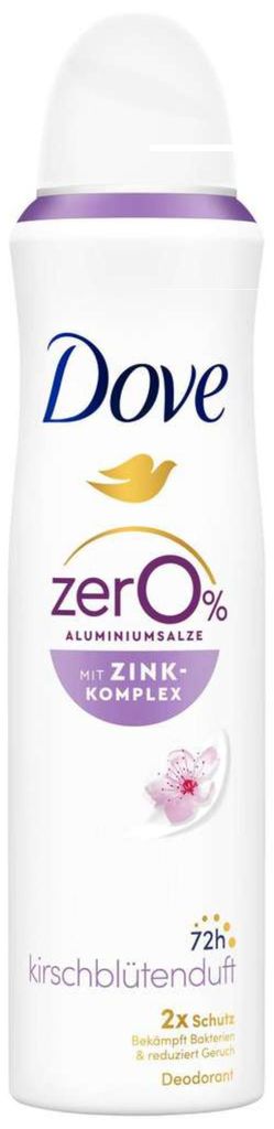 Dove Kirschblütenduft 0% Aluminiumsalze mit Zink-Komplex Produktbild 