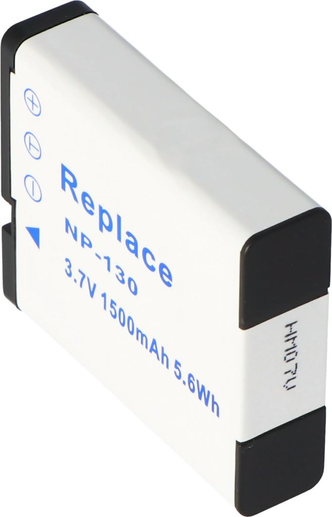 Akku kompatibel mit CASIO NP-130 – 3,7 V 1500 mAh 5,6 Wh Li-Ion