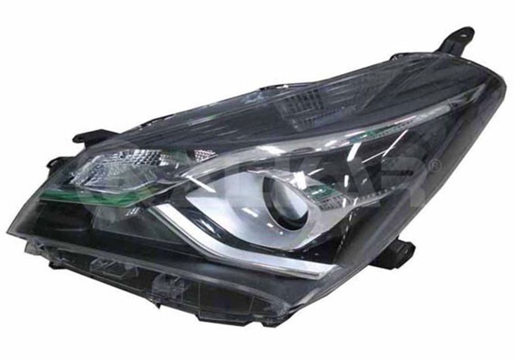 ALKAR Scheinwerfer Rechts für TOYOTA Yaris Schrägheck (P13) 2770268