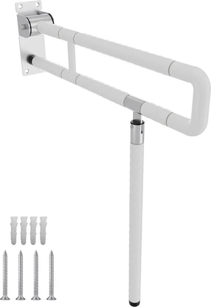 Maniglia WC Pieghevole Acciaio Inox - Offerta Sicurezza Bagno Anziani