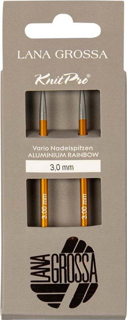 Lana Grossa - Nadelspitzen Vario Aluminium Rainbow 3,0mm