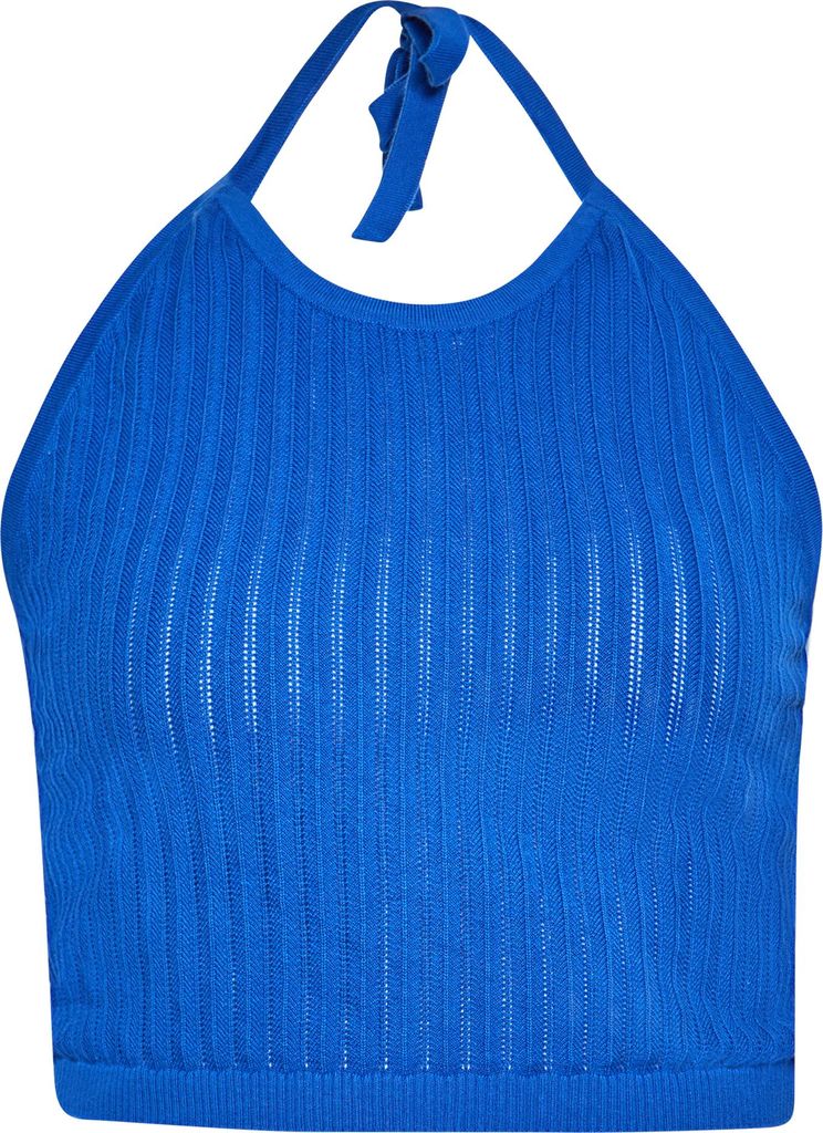 ebeeza damen tank top - kobaltblau, XL