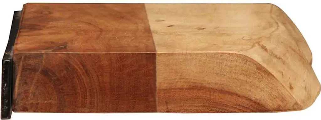 Mensole vidaXL Legno Massello Acacia 40cm - Set 2 Naturali