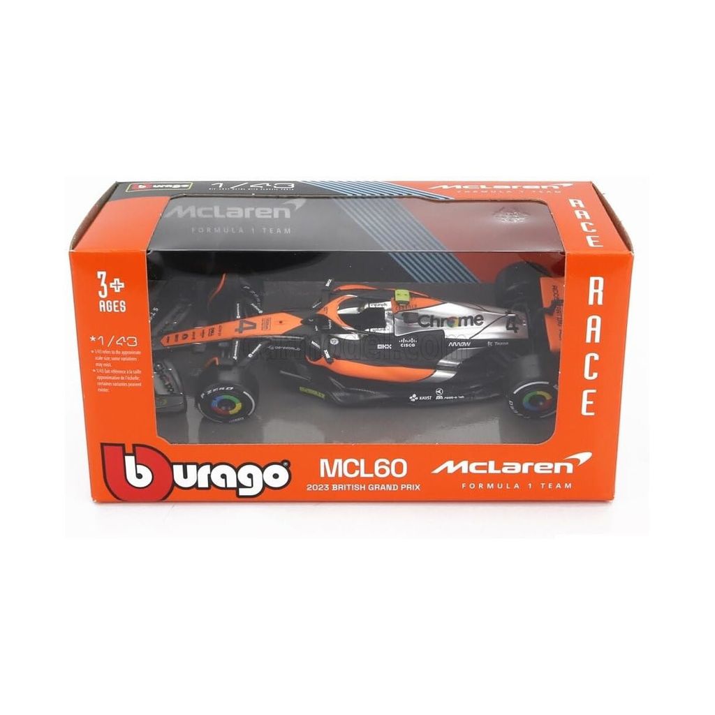 Bburago 18-38087 - Modellauto - F1 McLaren MCL60 '23 #4 Produktbild 4