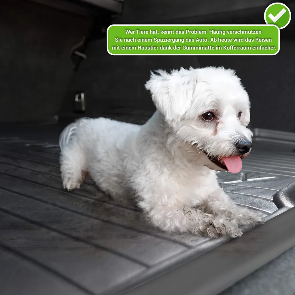 Vasca Baule Gomma Volvo XC90 2015- | Tappeto Cargo Heavy Duty - 4